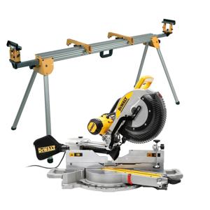 DeWALT DWS780 Afkortzaag met XPS + DE7023 Onderstel