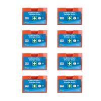 8-pack EHBO Koffer Oranje Kruis - 8-pack EHBO koffer oranje kruis