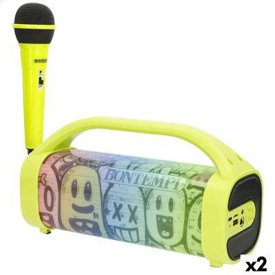 Luidspreker met Karaokemicrofoon Bontempi