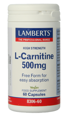 Lamberts L-Carnitine 500mg Vegacapsules