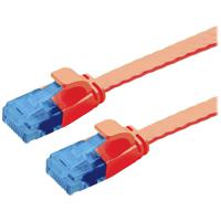 VALUE UTP patchkabel, Cat.6A (Class EA), extra plat, rood, 1,5 m - thumbnail