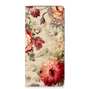 Smart Cover voor Samsung Galaxy A71 Bloemen