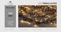 1,6-1,9m treecluster 10m/768led warm wit Anna's collection - Annas collection