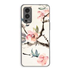 Japanse bloemen: OnePlus Nord 2 5G Transparant Hoesje