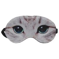 Slaapmasker Poes / katten thema - Zacht Oogmasker Dierenthema - Voor Kinderen & Volwassenen