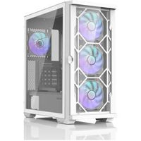 Zalman Z10 DUO WHITE computerbehuizing Midi Tower Wit - thumbnail