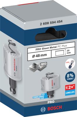 Bosch Accessoires PRO Sheet Metal PC Plus gatzaag | 48 mm - 2608594454