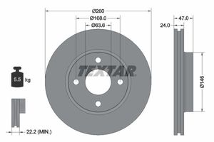Remschijf 92063503