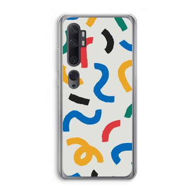Illustratieve pop 2: Xiaomi Mi Note 10 Transparant Hoesje