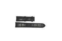 Horlogeband Tissot T0356171605100A XL / T610028583 Croco leder Zwart 23mm
