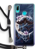 Vleermuizen Maan: Huawei P Smart (2019) Transparant Hoesje met koord