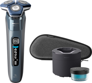 Philips SHAVER Series 7000 S7882/55 scheerapparaat Roterend scheerapparaat Trimmer Blauw