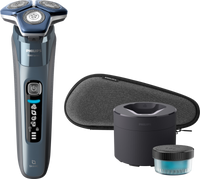 Philips SHAVER Series 7000 S7882/55 scheerapparaat Roterend scheerapparaat Trimmer Blauw - thumbnail