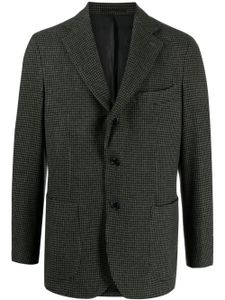 Man On The Boon. blazer Drago à motif pied-de-poule - Vert