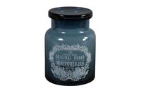 Voorraadpot m/sticker Magee L blauw