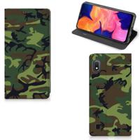 Samsung Galaxy A10 | Hoesje met Magneet | Army Dark