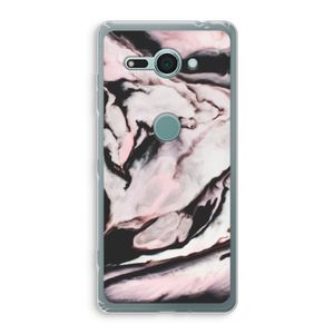 Roze stroom: Sony Xperia XZ2 Compact Transparant Hoesje