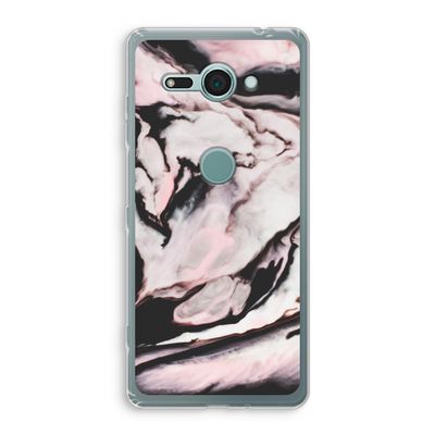 Roze stroom: Sony Xperia XZ2 Compact Transparant Hoesje