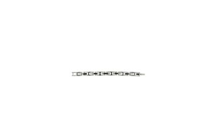 Lacoste horlogeband Click Staal Zilver