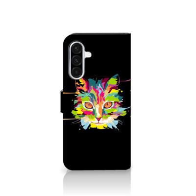 Samsung Galaxy A36 Leuk Hoesje Cat Color Samsung Galaxy A36 Leuk Hoesje Cat Color