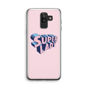 Superlady: Samsung Galaxy J8 (2018) Transparant Hoesje