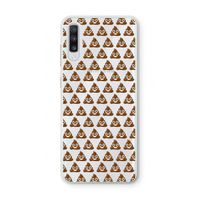 Poop emoji: Samsung Galaxy A70 Transparant Hoesje