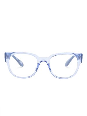 Ray-Ban lunettes de vue à plaque logo RB7210 - Bleu