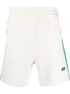 Mackage short de sport en coton à rayures - Tons neutres