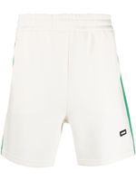 Mackage short de sport en coton à rayures - Tons neutres