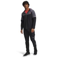 Under Armour Tech Utility Woven Trainingspak Full-Zip Zwart Donkergrijs Rood