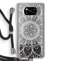 Roses Are Red: Xiaomi Poco X3 NFC Transparant Hoesje met koord