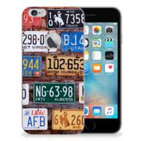 Apple iPhone 6 Plus | 6s Plus | Siliconen hoesje | met foto Kentekenplaten