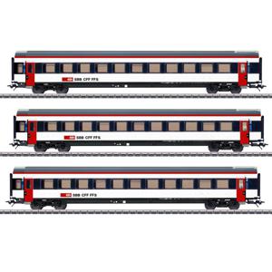 Märklin 42153 H0 3-delige set personenrijtuigen EW IV van de SBB