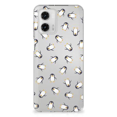 TPU bumper voor Motorola Moto G73 Pinguïn