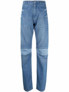 Kenzo jean droit à taille haute - Bleu