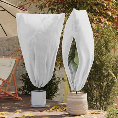 Vorstbescherming Plantenfleece Covers 5 pcs Wit 1,55 x 1,55 m