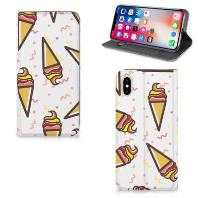 Apple iPhone Xs Max | Flip Style Cover | Icecream
