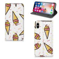 Apple iPhone Xs Max | Flip Style Cover | Icecream
