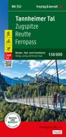Fietskaart - Wandelkaart 352 Tannheimer Tal - Zugspitze - Reutte - Fernpass | Freytag & Berndt