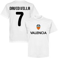 Valencia David Villa 7 Team T-Shirt
