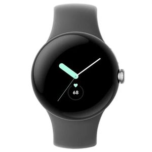 Google Pixel Watch AMOLED 41 mm Digitaal Touchscreen 4G Zilver Wifi GPS