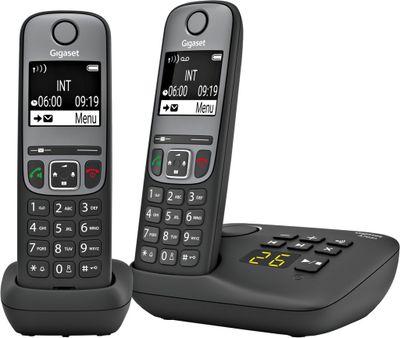 GigasetA705A Duo Huistelefoon Zwart
