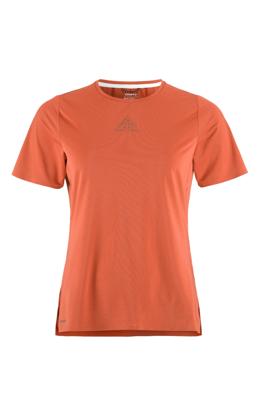Craft PRO Trail hardloopshirt korte mouw 2 rood dames L