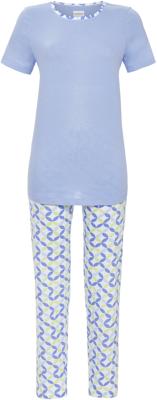Grafische pyjama blauw Ringella