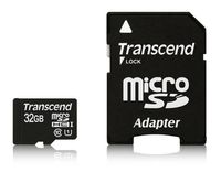 Transcend 32GB microSDHC Class 10 UHS-I flashgeheugen MLC Klasse 10 - thumbnail