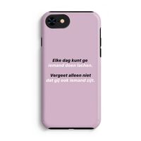 gij zijt ook iemand: iPhone SE 2020 Tough Case