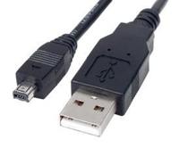 4-Pin Mini-B USB 2.0 kabel 1,8m 4-Pin Mini-B USB 2.0 kabel 1,8m