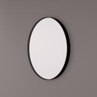 Spiegel Hipp Design SPV 8200 Rond Met Frame Mat Zwart (Alle Maten)