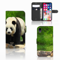 Apple iPhone Xr Telefoonhoesje met Pasjes Panda