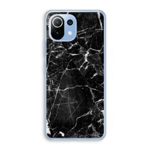 Zwart Marmer 2: Xiaomi Mi 11 Lite Transparant Hoesje